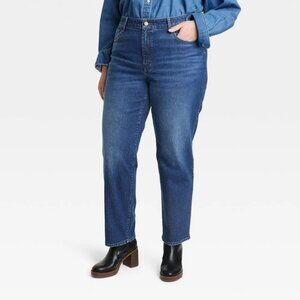Universal Thread High Rise 90's Straight Jeans - 17R